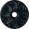 Ekena Millwork Milan Ceiling Medallion (Fits Canopies up to 4 5/8"), 24 1/2"OD x 3 1/2"ID x 1"P, Night Shade CM24MINSF - alternate 1